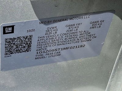 2021 Chevrolet Malibu LT