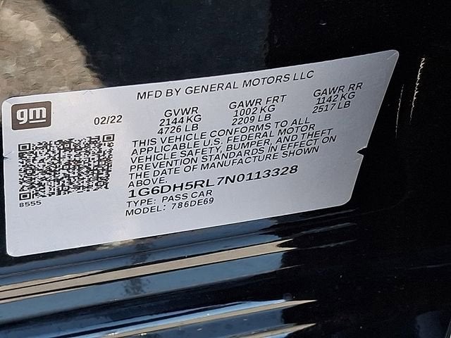 2022 Cadillac CT4-V V-Series