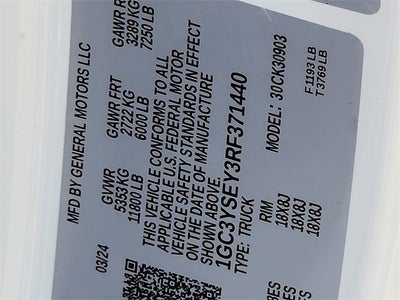 2024 Chevrolet Silverado 3500 HD WT