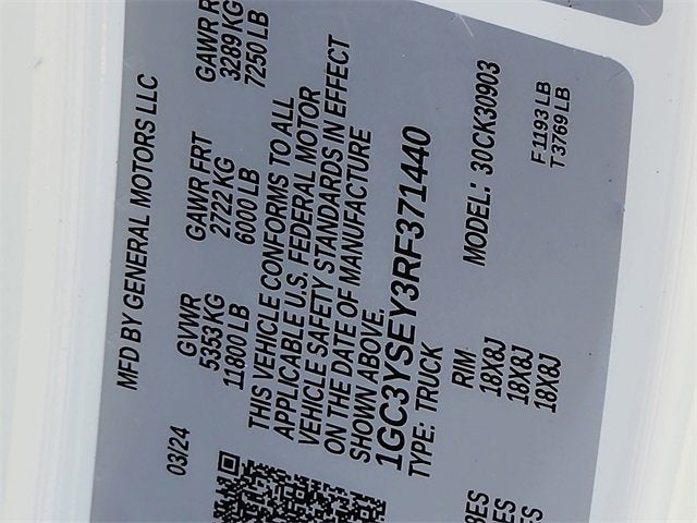 2024 Chevrolet Silverado 3500 HD WT