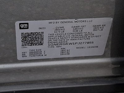 2023 Chevrolet Traverse LT Cloth