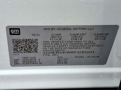 2023 Chevrolet Traverse LT Cloth