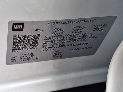 2025 Chevrolet Traverse LT