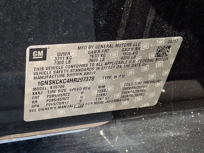 2017 Chevrolet Tahoe Premier