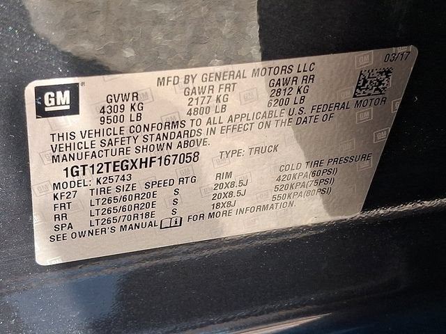 2017 GMC Sierra 2500 HD SLT