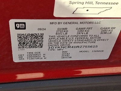 2024 Cadillac XT5 Premium Luxury