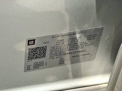 2019 Cadillac XT5 Luxury FWD