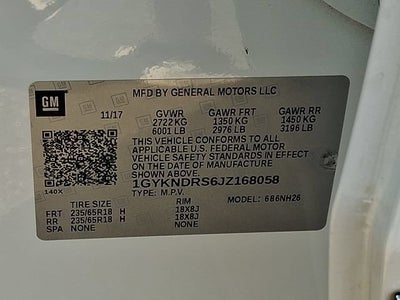2018 Cadillac XT5 Luxury AWD