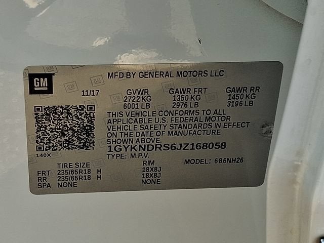 2018 Cadillac XT5 Luxury AWD