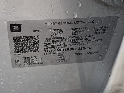 2019 Cadillac XT5 Premium Luxury FWD