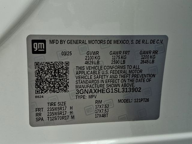 2025 Chevrolet Equinox LT
