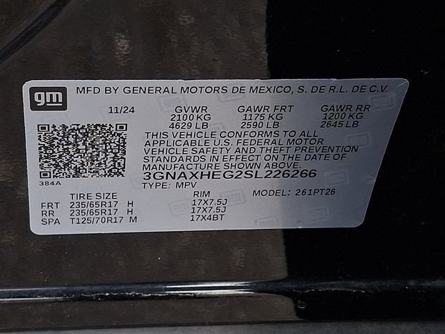 2025 Chevrolet Equinox LT