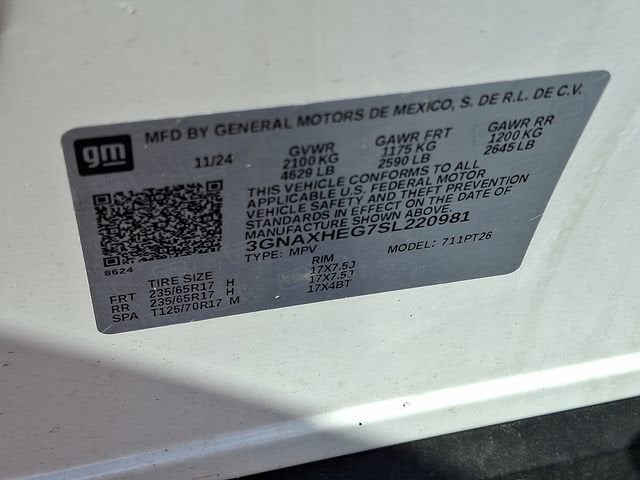 2025 Chevrolet Equinox LT