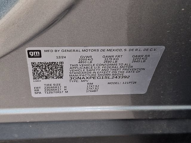 2025 Chevrolet Equinox LT