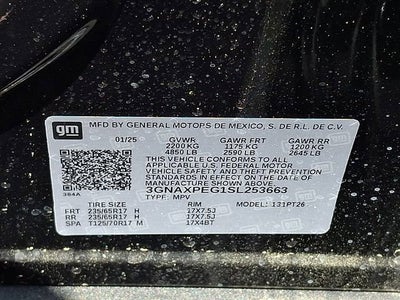 2025 Chevrolet Equinox LT