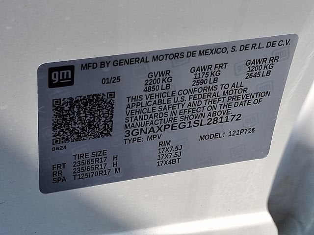 2025 Chevrolet Equinox LT