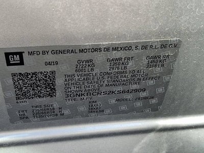 2019 Chevrolet Blazer 4DR FWD LT
