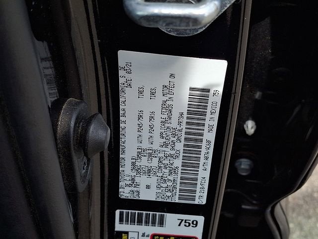 2021 Toyota Tacoma 4WD SR5