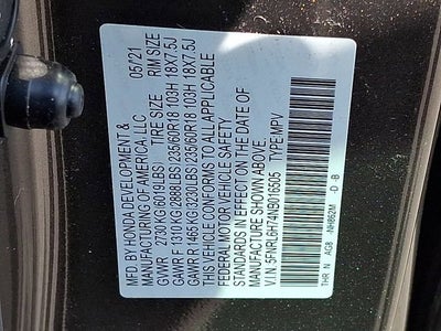 2022 Honda Odyssey EX-L