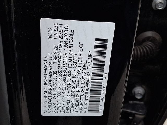 2023 Honda Pilot Elite