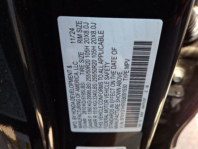 2025 Honda PILOT Base