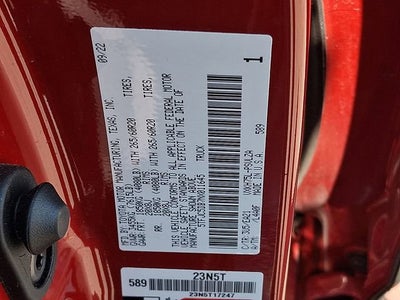 2022 Toyota Tundra 4WD Limited Hybrid