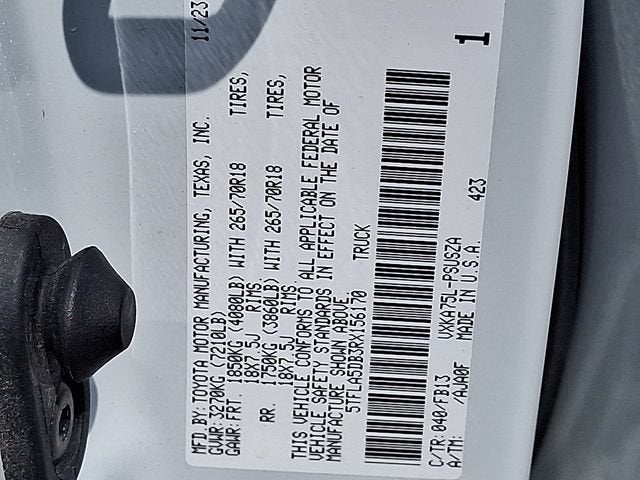 2024 Toyota Tundra 4WD SR5