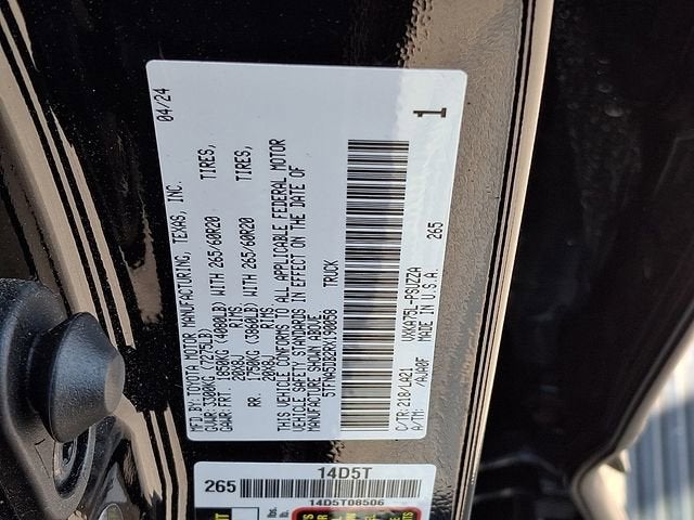 2024 Toyota Tundra 4WD Platinum