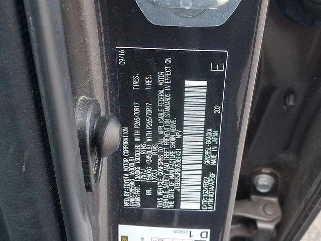 2016 Toyota 4Runner Limited