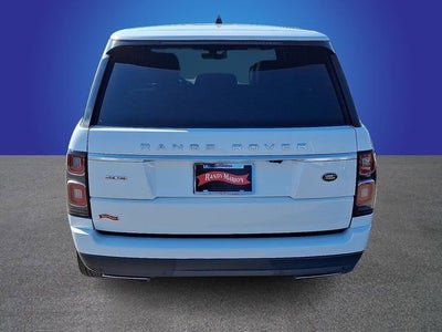 2018 Land Rover Range Rover HSE