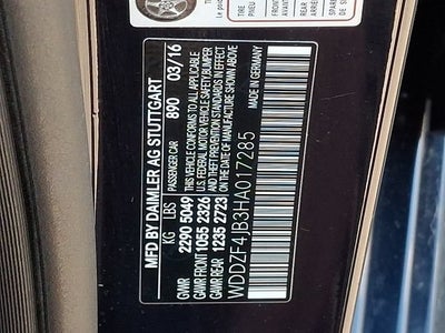 2017 Mercedes-Benz E-Class E 300 Luxury