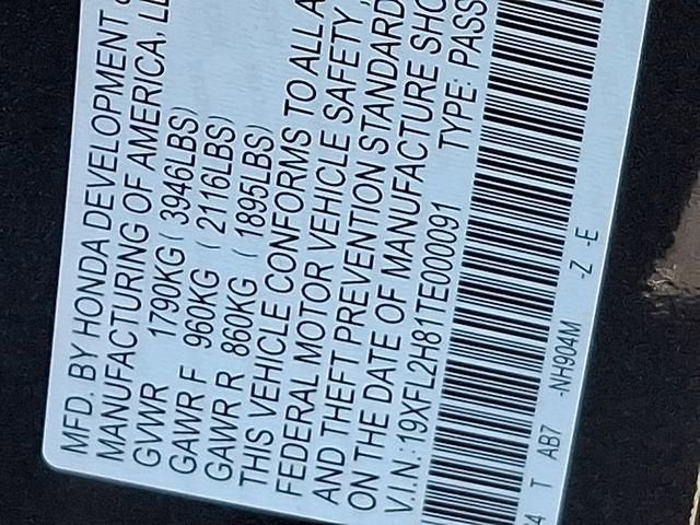 2026 Honda Civic Hatchback Sport