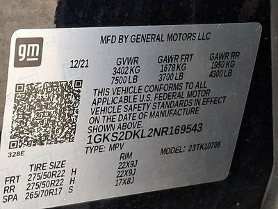 2022 GMC Yukon Denali