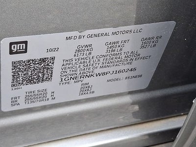 2023 Chevrolet Traverse High Country