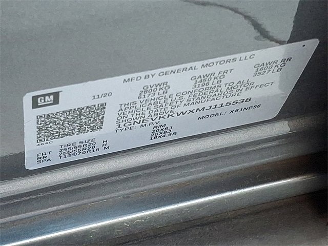 2021 Chevrolet Traverse Premier