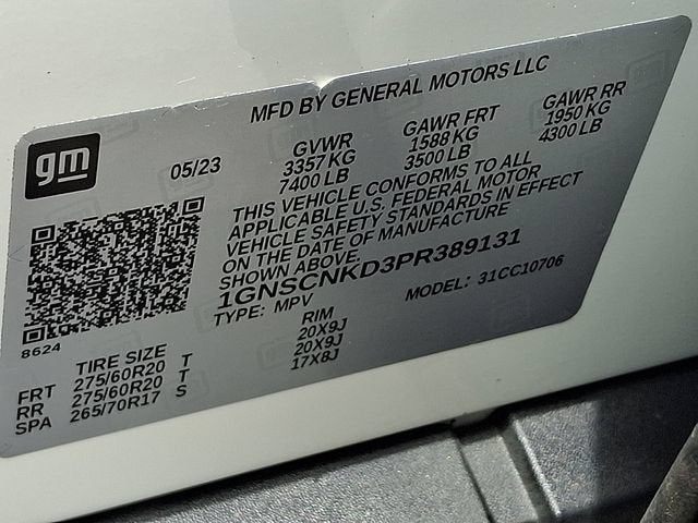 2023 Chevrolet Tahoe LT