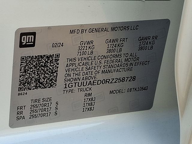 2024 GMC Sierra 1500 Pro