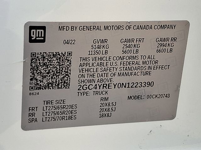 2022 Chevrolet Silverado 2500 HD High Country