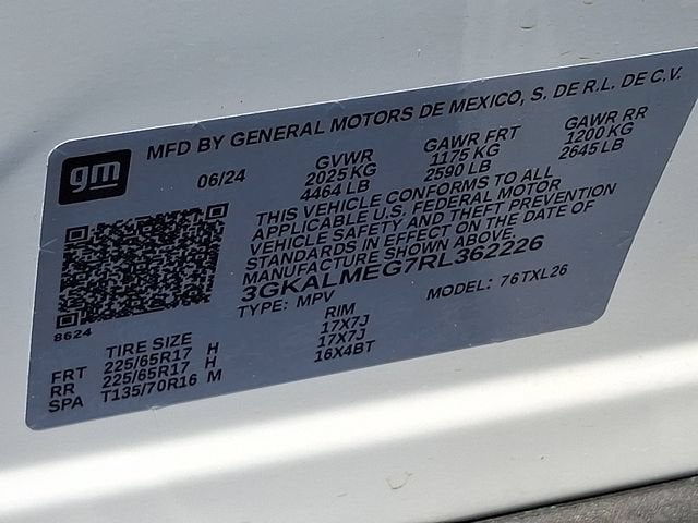 2024 GMC Terrain SLE