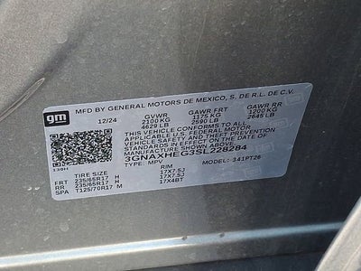 2025 Chevrolet Equinox LT