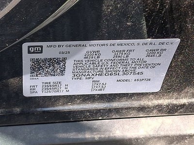 2025 Chevrolet Equinox LT