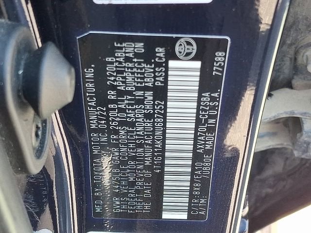 2022 Toyota Camry SE