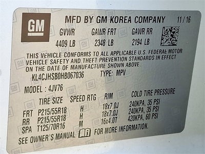 2017 Buick Encore Premium