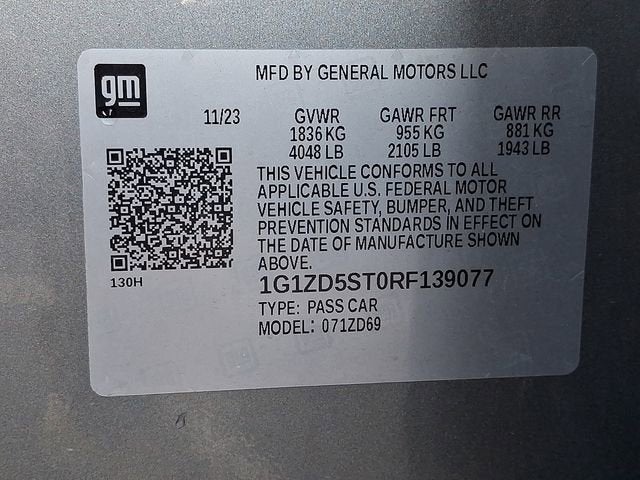 2024 Chevrolet Malibu 1LT