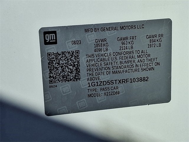 2024 Chevrolet Malibu 1LT