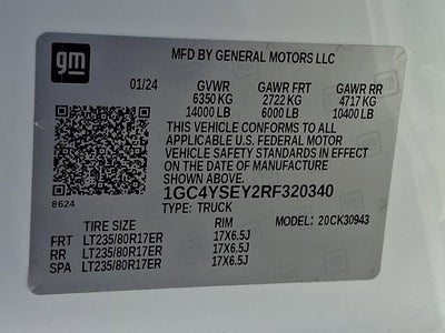 2024 Chevrolet Silverado 3500 HD WT DRW