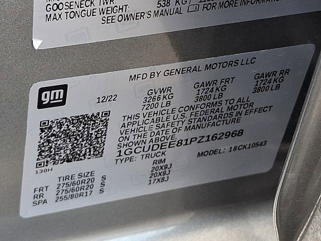 2023 Chevrolet Silverado 1500 RST