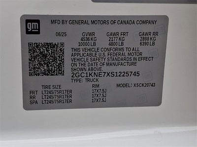 2025 Chevrolet Silverado 2500 HD LT