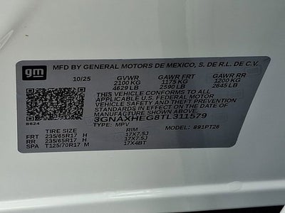 2026 Chevrolet Equinox LT