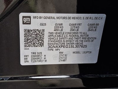 2025 Chevrolet Equinox LT